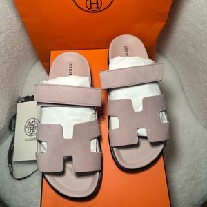 HERMES CHYPRE ROSE PORCELAIN SIZE 38 BRAND NEW